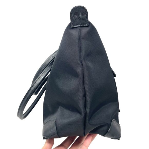 Dragana Le Pliage Black Long Handle Shopping Tote Bag - Picture 7 of 10